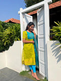 Kalyani Kolam Kurti & Dupatta