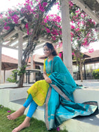 Kalyani Kolam Kurti & Dupatta