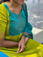 Kalyani Kolam Kurti & Dupatta
