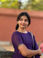 Narayanpet cotton A-line 3 pc set