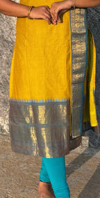 Kanchi Cotton Mustard Manjal
