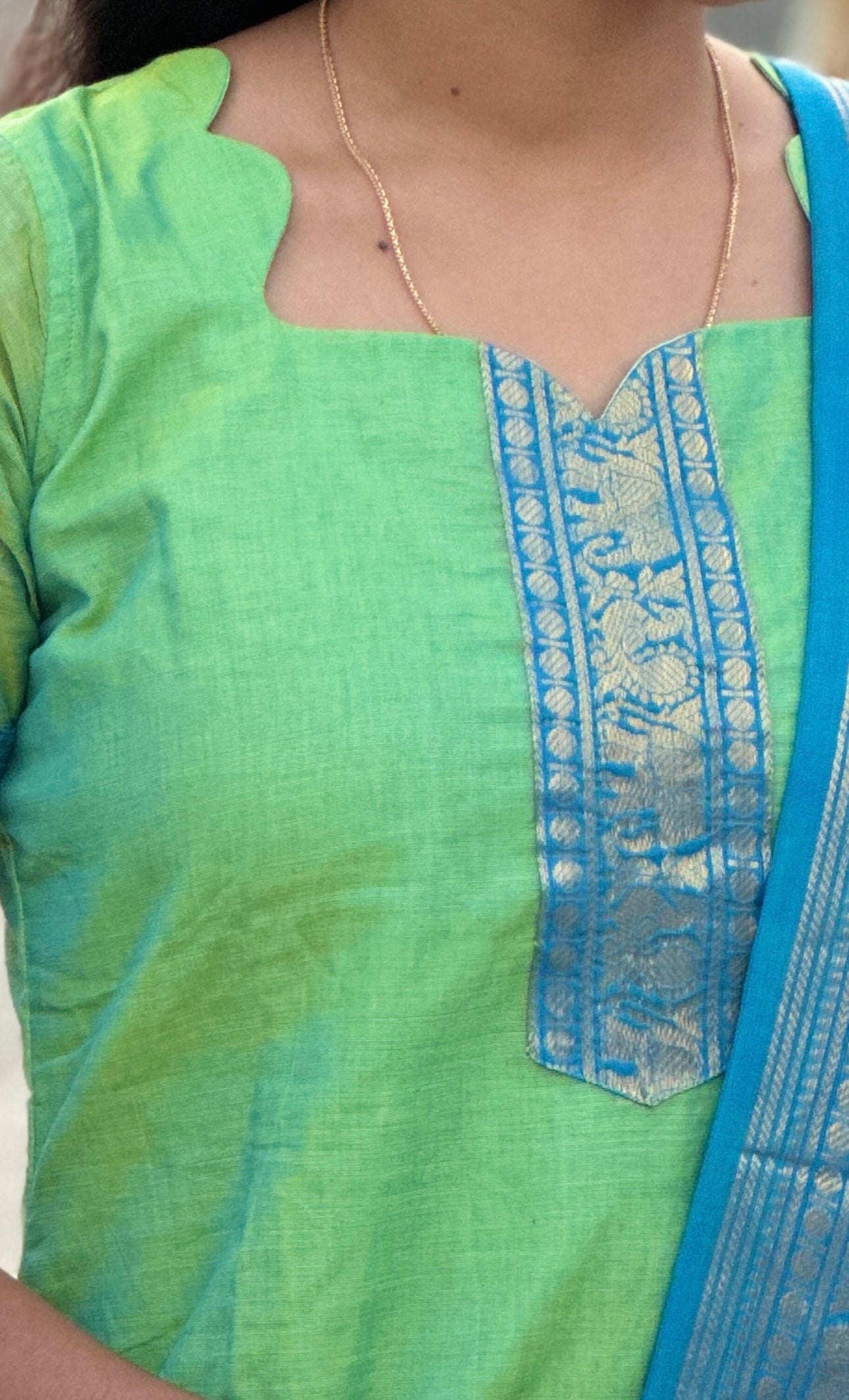 Kanchi Cotton Light Green