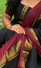 Kanchi Cotton Karuppu Gold