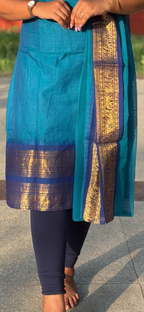 Kanchi Cotton Blue - Navy