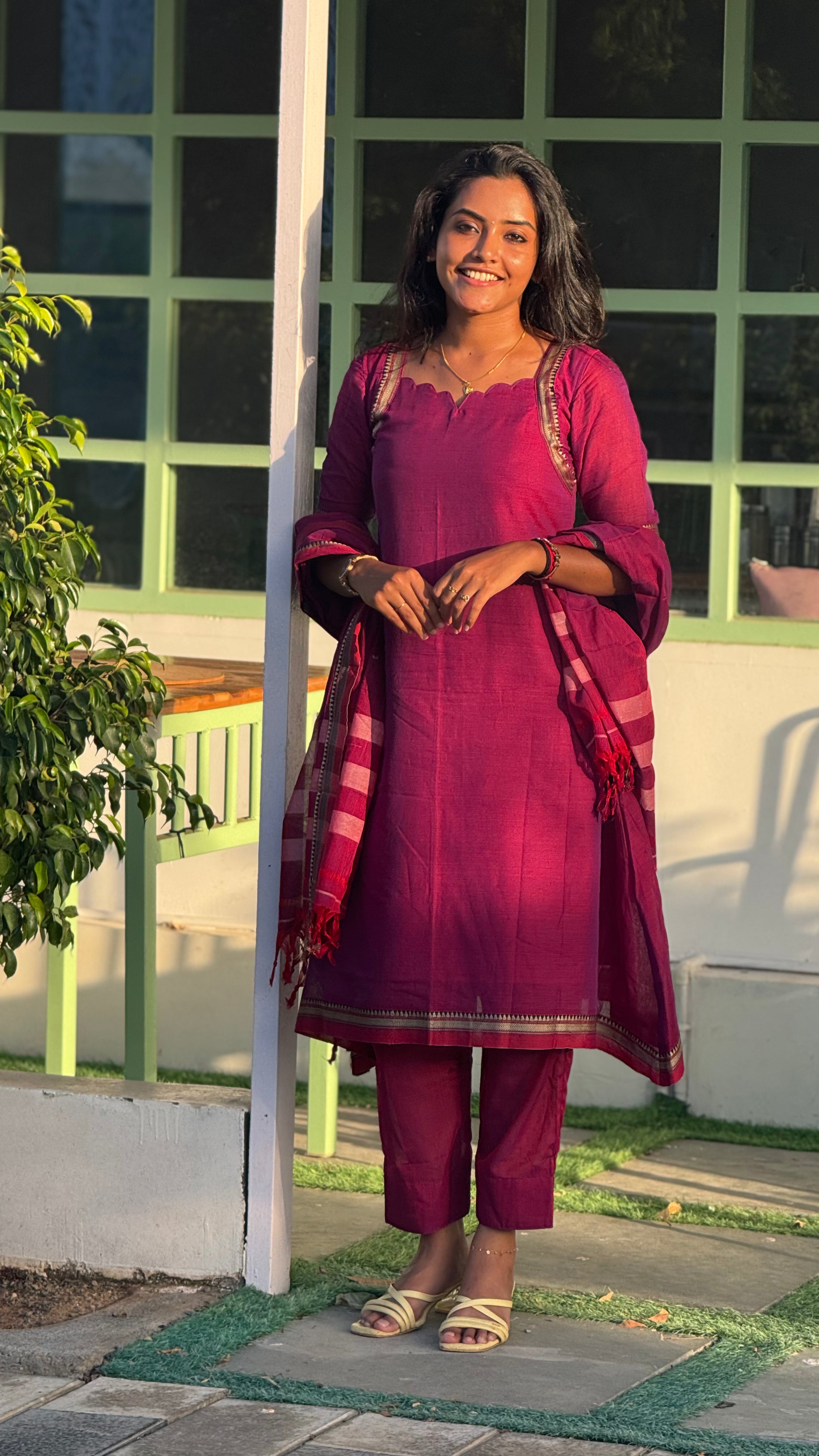 Narayanpet A-Line 3 pc set