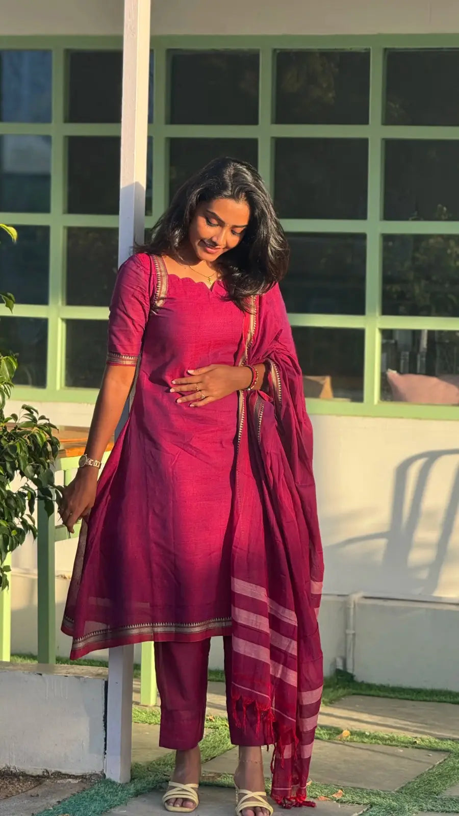 Narayanpet A-Line 3 pc set