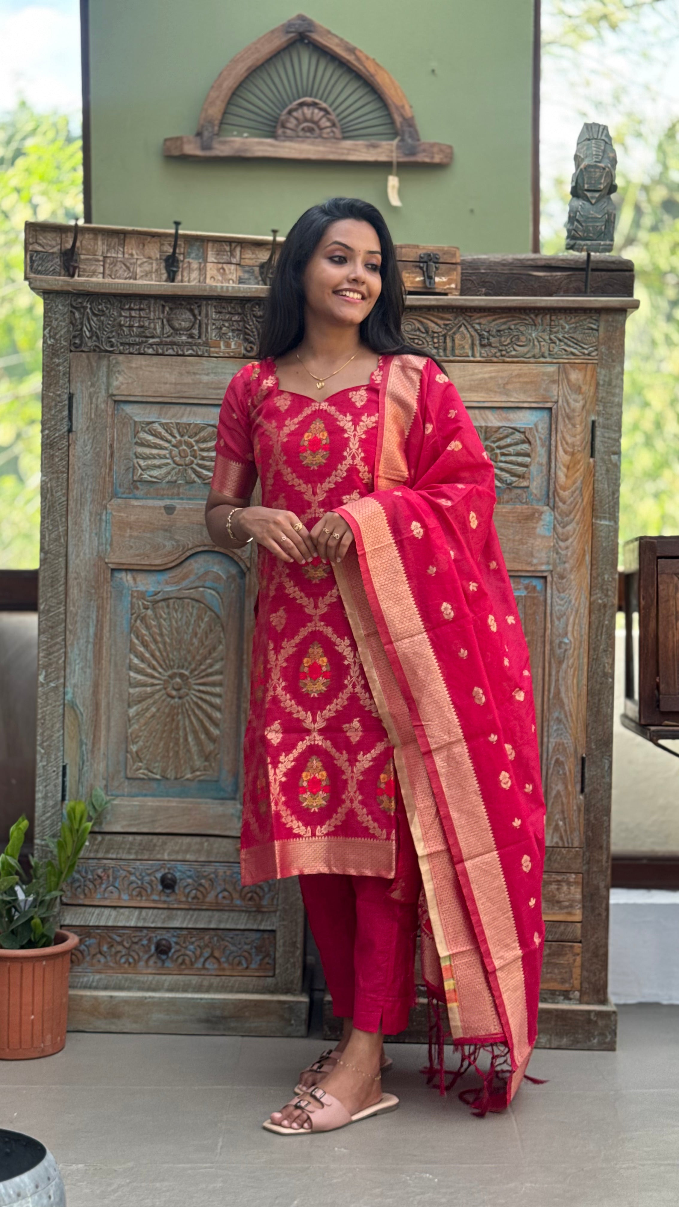Banarasi Silk 3 PC set