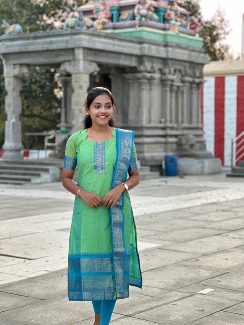 Kanchi Cotton Light Green