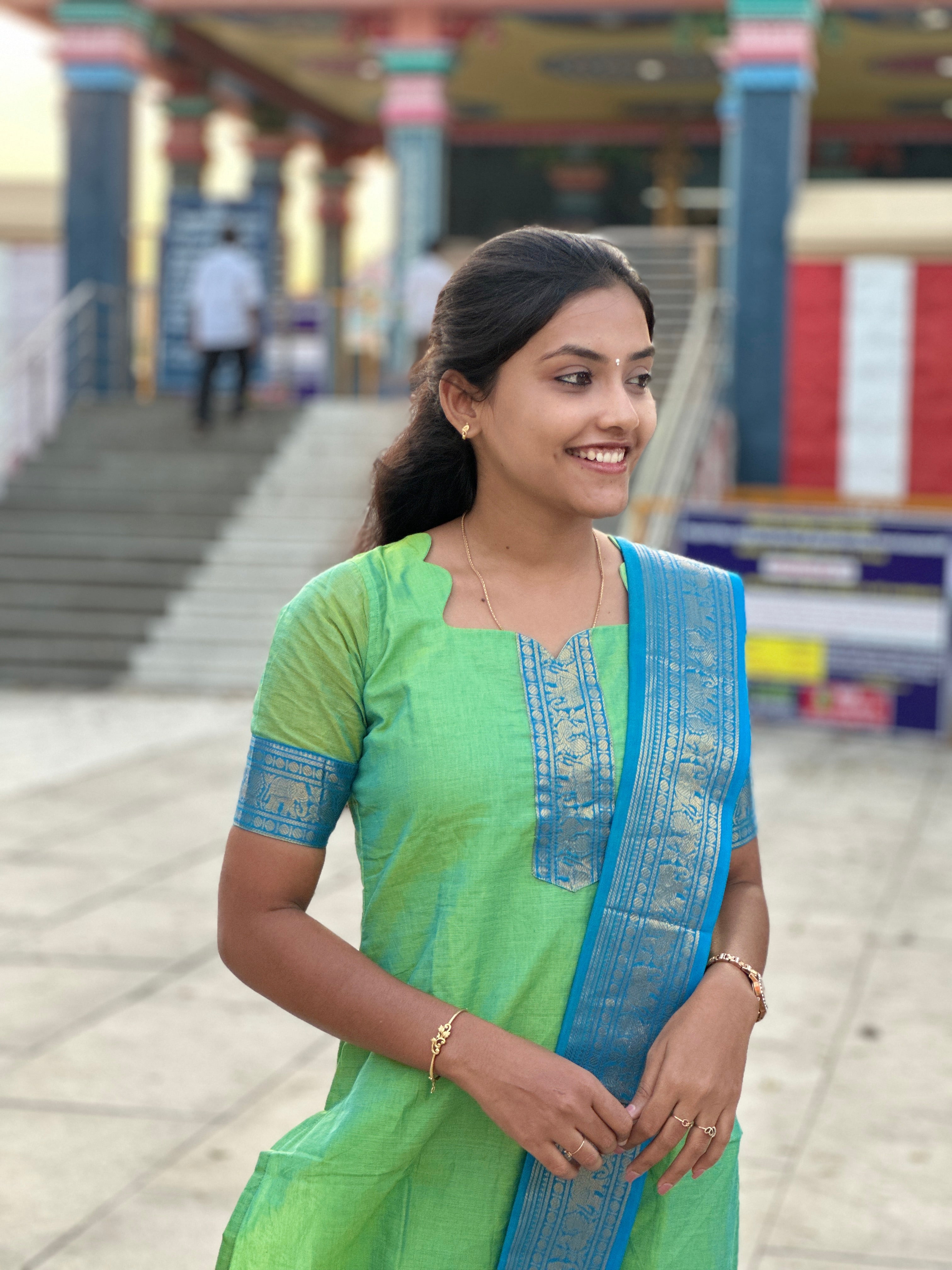 Kanchi Cotton Light Green
