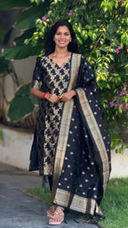 Banarasi silk 3 pc set