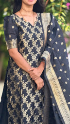 Banarasi silk 3 pc set