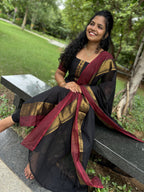 Kanchi Cotton Karuppu Gold